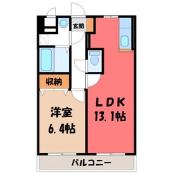 モア ベリーの物件間取画像